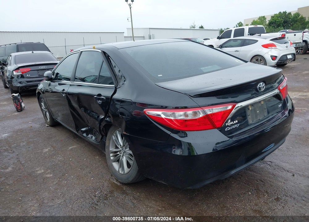 2015 TOYOTA CAMRY SE VIN: 4T1BF1FK6FU475767