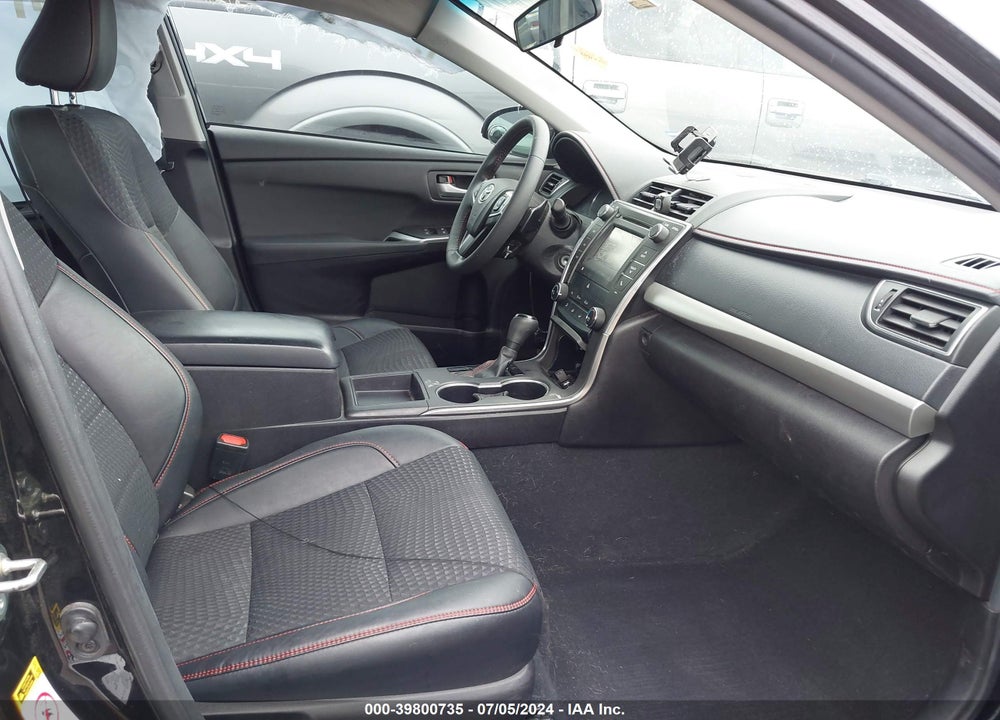 2015 TOYOTA CAMRY SE VIN: 4T1BF1FK6FU475767