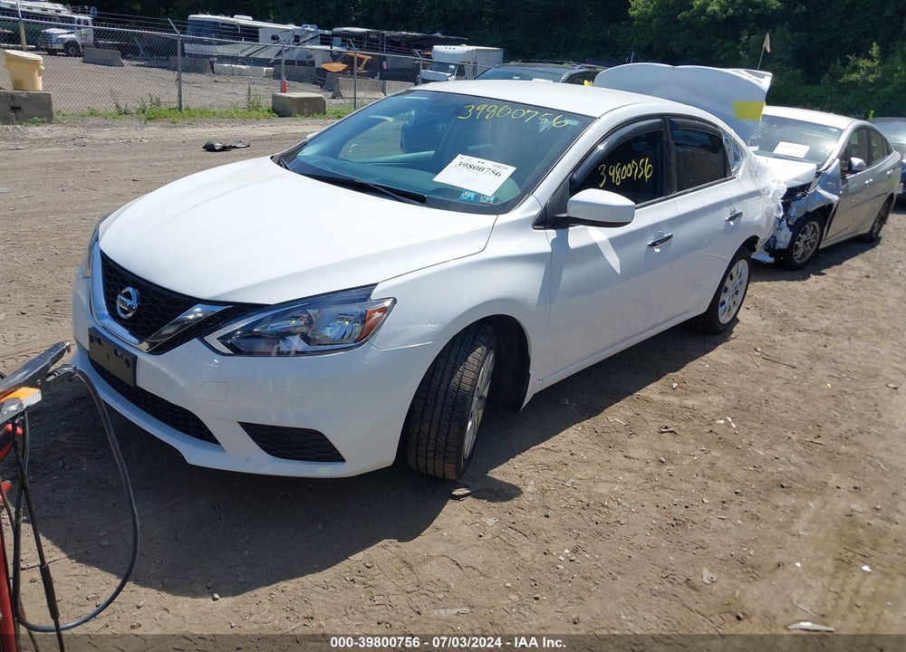 2019 NISSAN SENTRA S VIN: 3N1AB7AP5KY275362