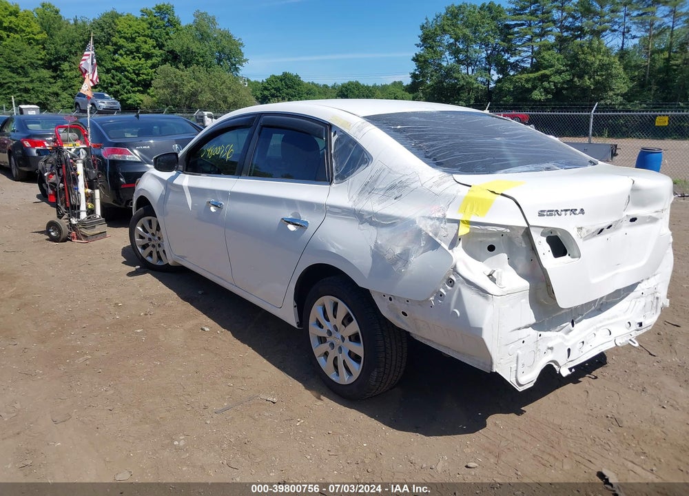 2019 NISSAN SENTRA S VIN: 3N1AB7AP5KY275362