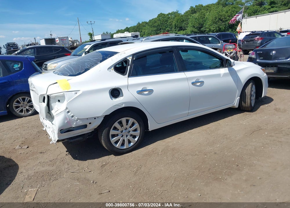 2019 NISSAN SENTRA S VIN: 3N1AB7AP5KY275362