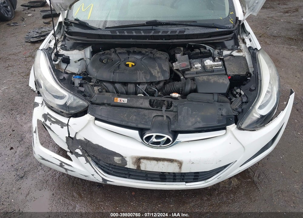 2016 HYUNDAI ELANTRA SE VIN: 5NPDH4AE1GH775027