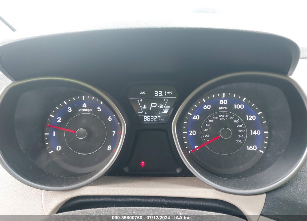 2016 HYUNDAI ELANTRA SE VIN: 5NPDH4AE1GH775027