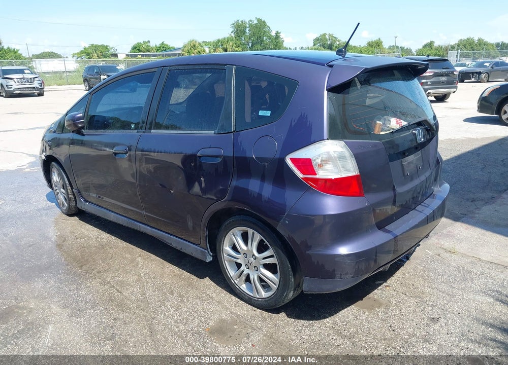 2009 HONDA FIT SPORT VIN: JHMGE88469S065781