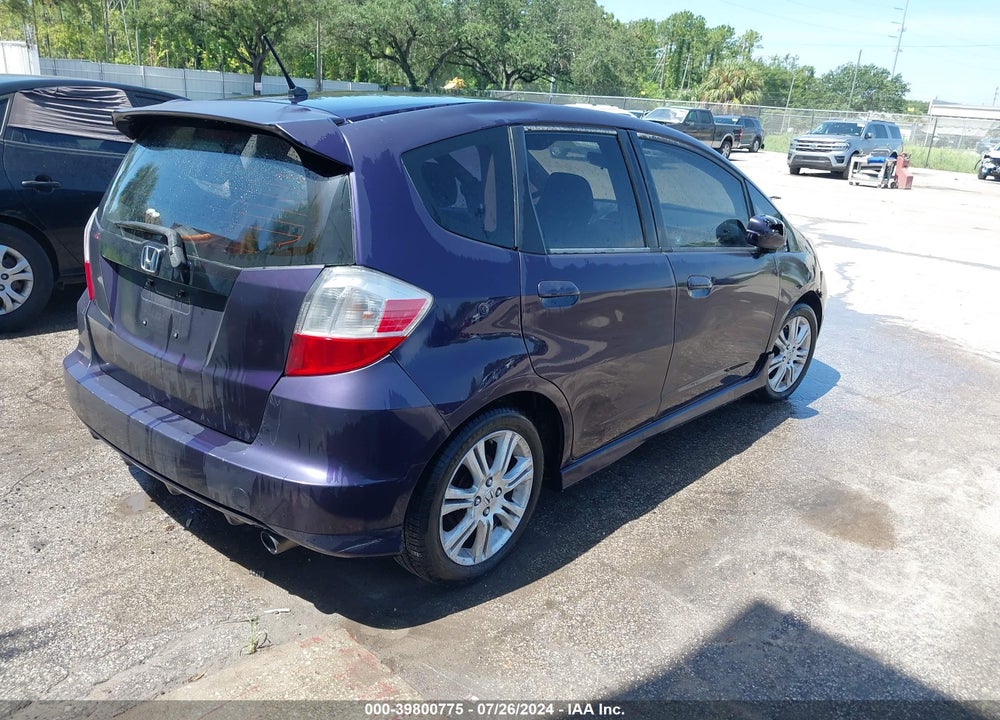2009 HONDA FIT SPORT VIN: JHMGE88469S065781