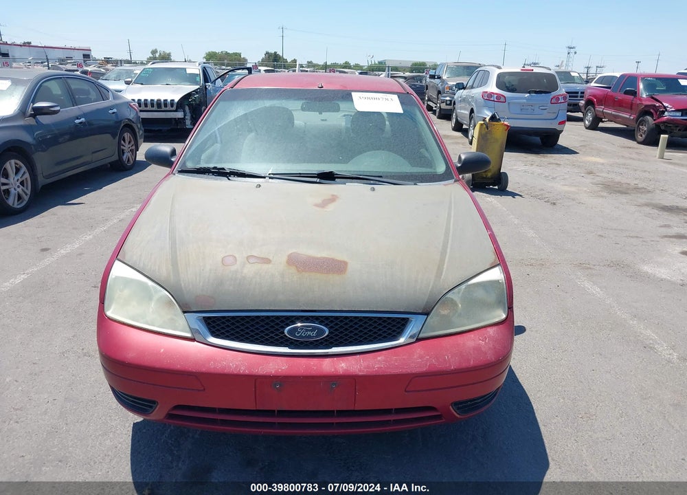 2005 FORD FOCUS ZX4 VIN: 1FAFP34N55W271062