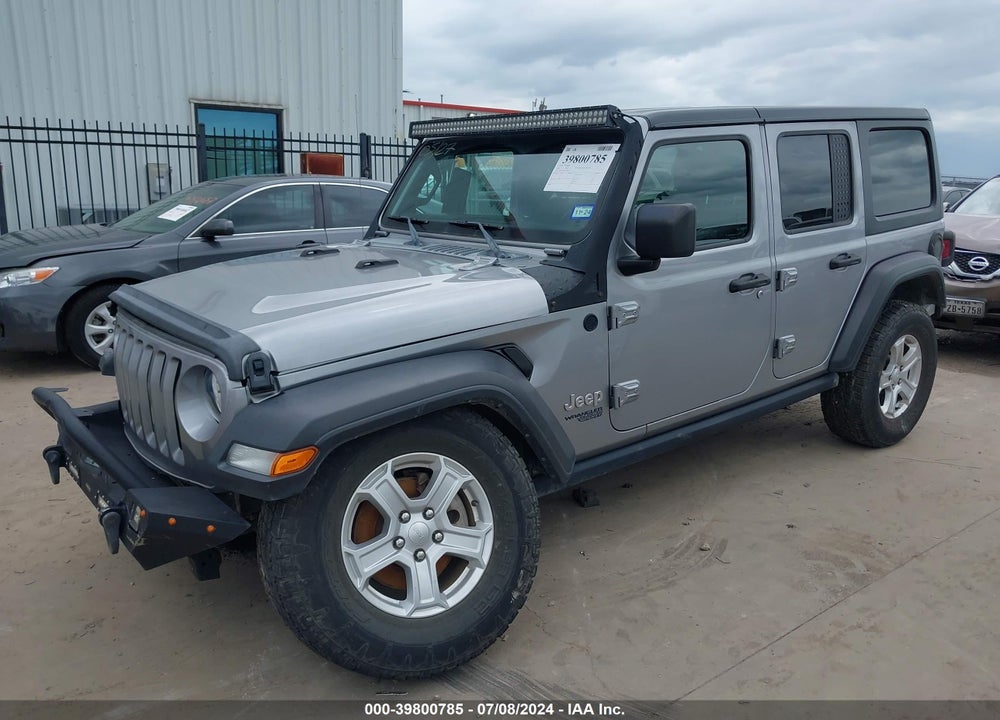 2020 JEEP WRANGLER UNLIMITED SPORT S 4X4 VIN: 1C4HJXDN5LW129562