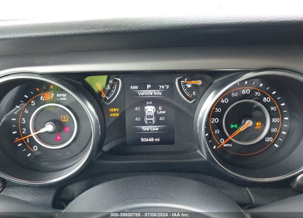 2020 JEEP WRANGLER UNLIMITED SPORT S 4X4 VIN: 1C4HJXDN5LW129562