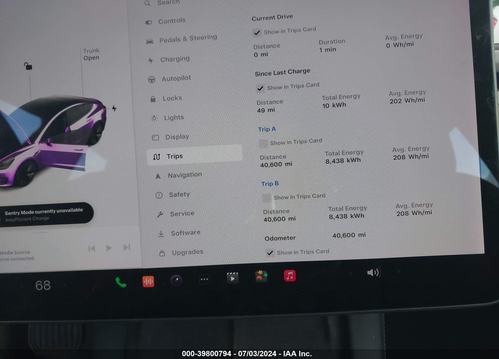 2021 TESLA MODEL 3 STANDARD RANGE PLUS REAR-WHEEL DRIVE VIN: 5YJ3E1EA3MF851366