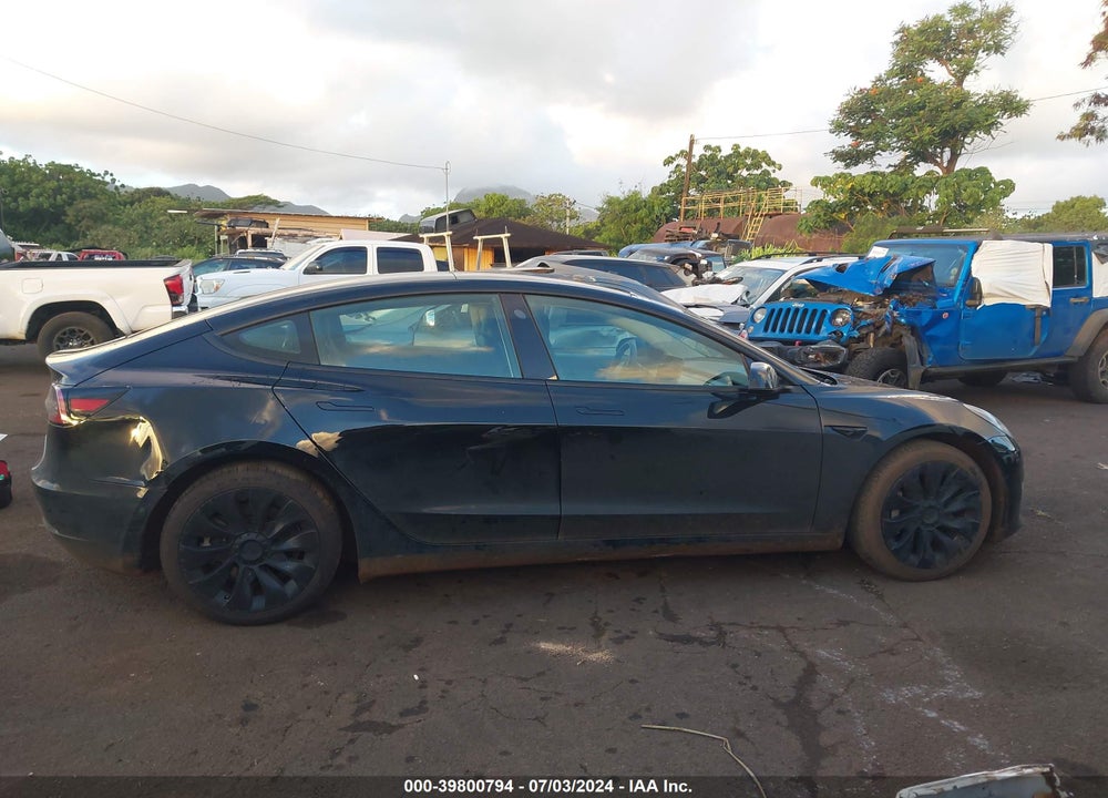 2021 TESLA MODEL 3 STANDARD RANGE PLUS REAR-WHEEL DRIVE VIN: 5YJ3E1EA3MF851366
