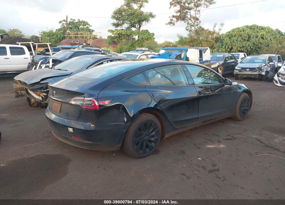 2021 TESLA MODEL 3 STANDARD RANGE PLUS REAR-WHEEL DRIVE VIN: 5YJ3E1EA3MF851366
