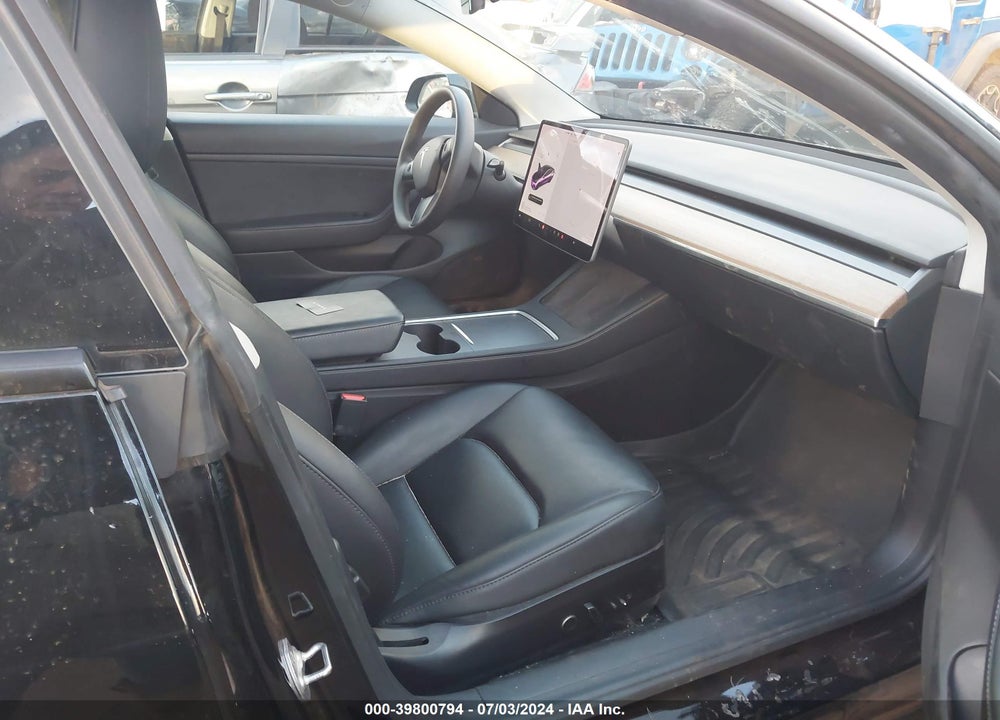 2021 TESLA MODEL 3 STANDARD RANGE PLUS REAR-WHEEL DRIVE VIN: 5YJ3E1EA3MF851366