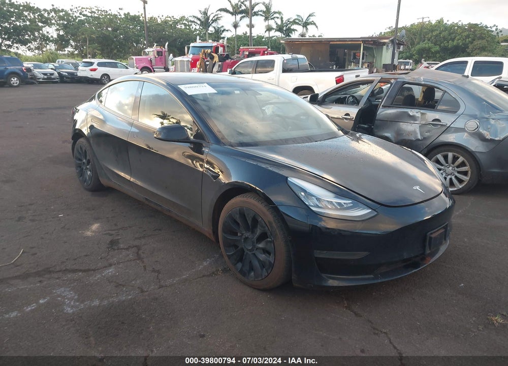 2021 TESLA MODEL 3 STANDARD RANGE PLUS REAR-WHEEL DRIVE VIN: 5YJ3E1EA3MF851366