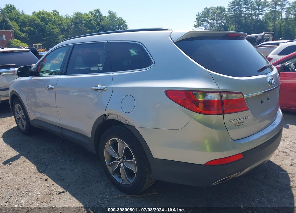 2015 HYUNDAI SANTA FE GLS VIN: KM8SMDHF6FU127166