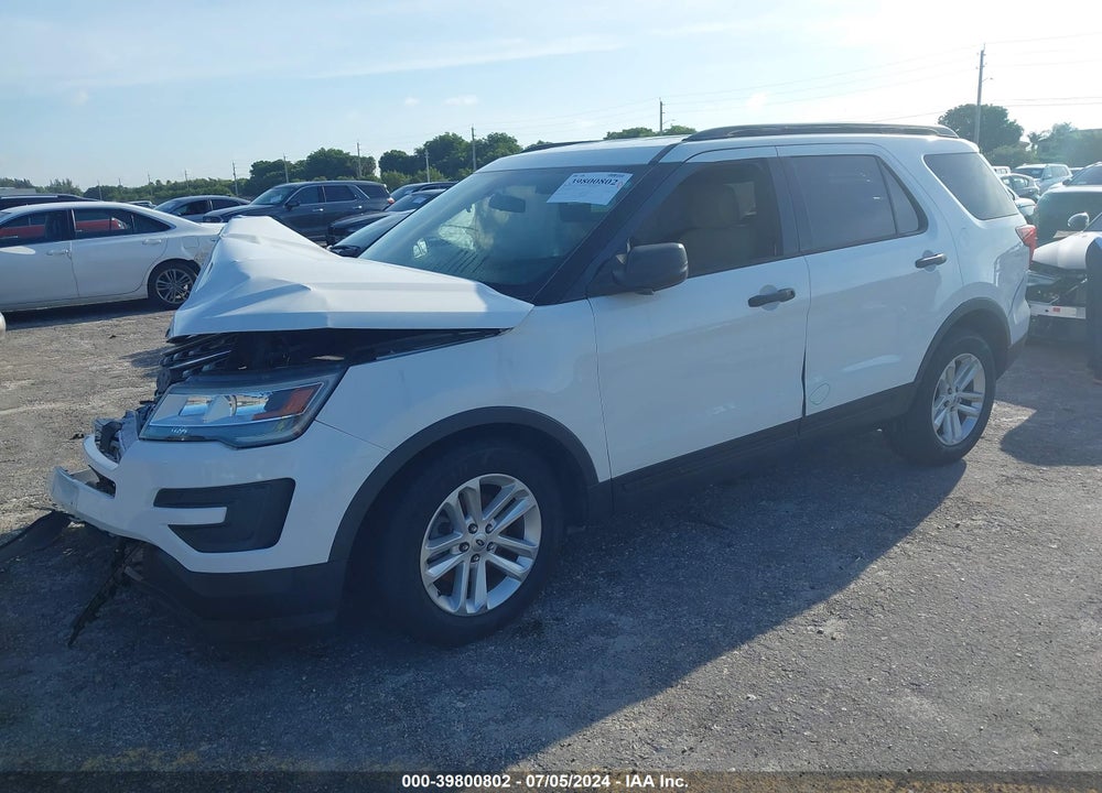 2017 FORD EXPLORER VIN: 1FM5K7B85HGE08813