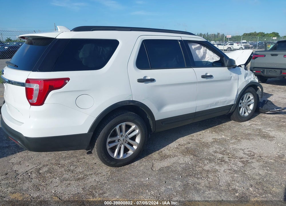 2017 FORD EXPLORER VIN: 1FM5K7B85HGE08813