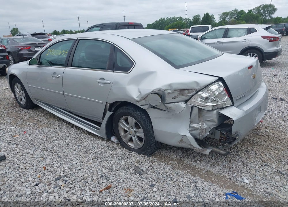 2016 CHEVROLET IMPALA LIMITED LS VIN: 2G1WA5E3XG1100539