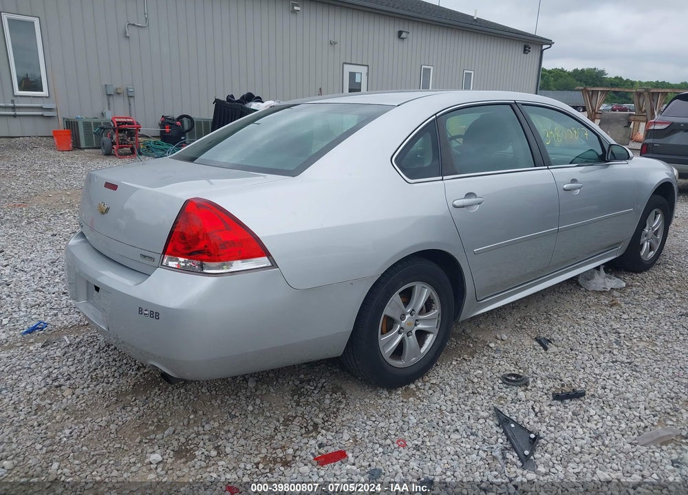 2016 CHEVROLET IMPALA LIMITED LS VIN: 2G1WA5E3XG1100539