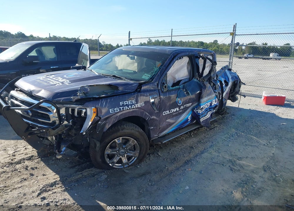 2021 FORD F-150 XLT VIN: 1FTFW1E50MFD08436