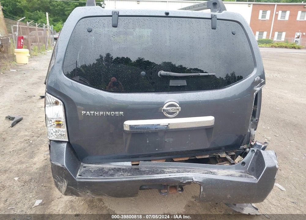 2011 NISSAN PATHFINDER SV VIN: 5N1AR1NB1BC609153