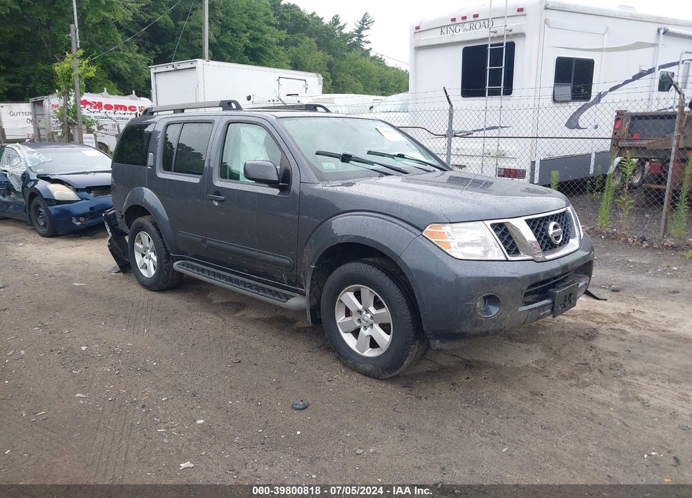 2011 NISSAN PATHFINDER SV VIN: 5N1AR1NB1BC609153