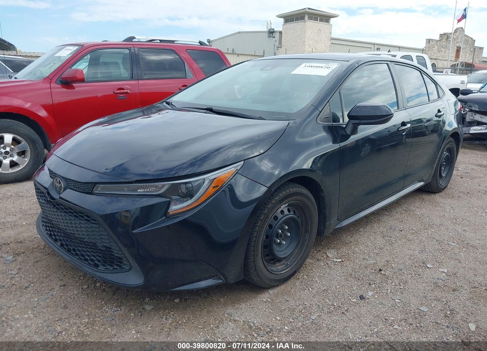 2020 TOYOTA COROLLA LE VIN: 5YFEPRAE4LP110186