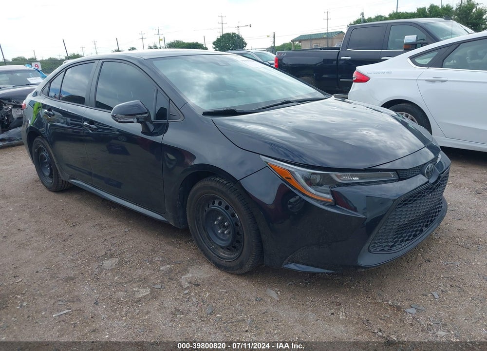2020 TOYOTA COROLLA LE VIN: 5YFEPRAE4LP110186
