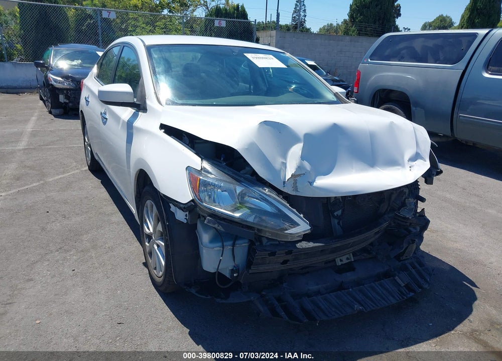 2018 NISSAN SENTRA SV VIN: 3N1AB7AP4JL661251