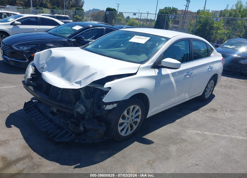 2018 NISSAN SENTRA SV VIN: 3N1AB7AP4JL661251