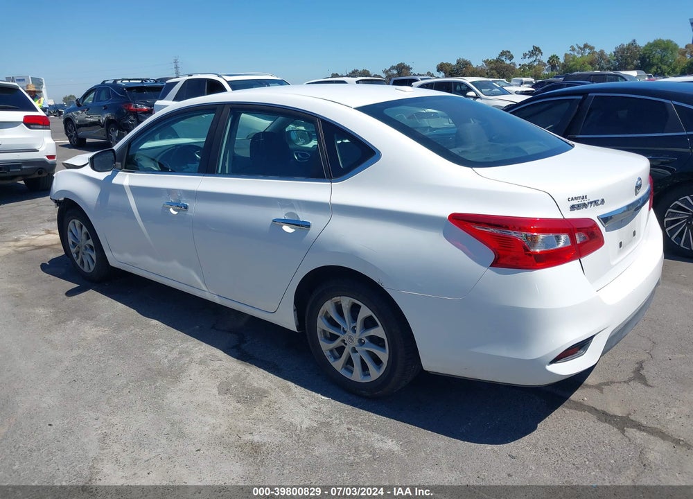 2018 NISSAN SENTRA SV VIN: 3N1AB7AP4JL661251