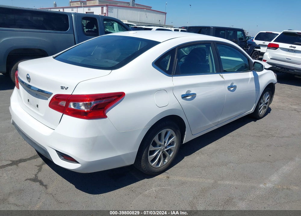 2018 NISSAN SENTRA SV VIN: 3N1AB7AP4JL661251