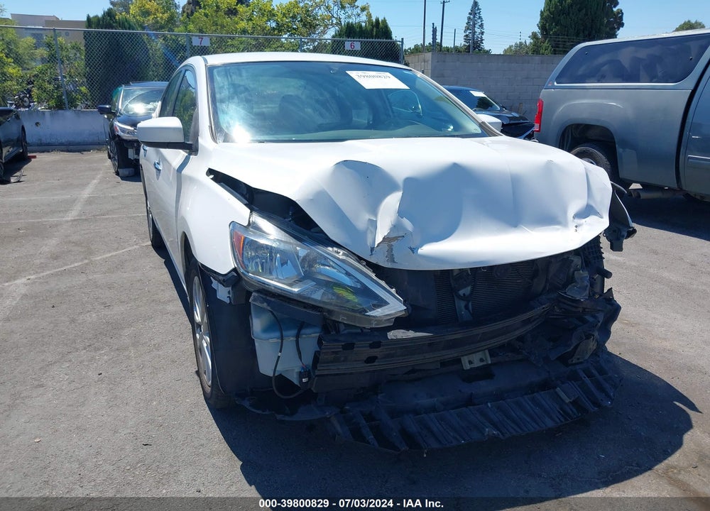 2018 NISSAN SENTRA SV VIN: 3N1AB7AP4JL661251
