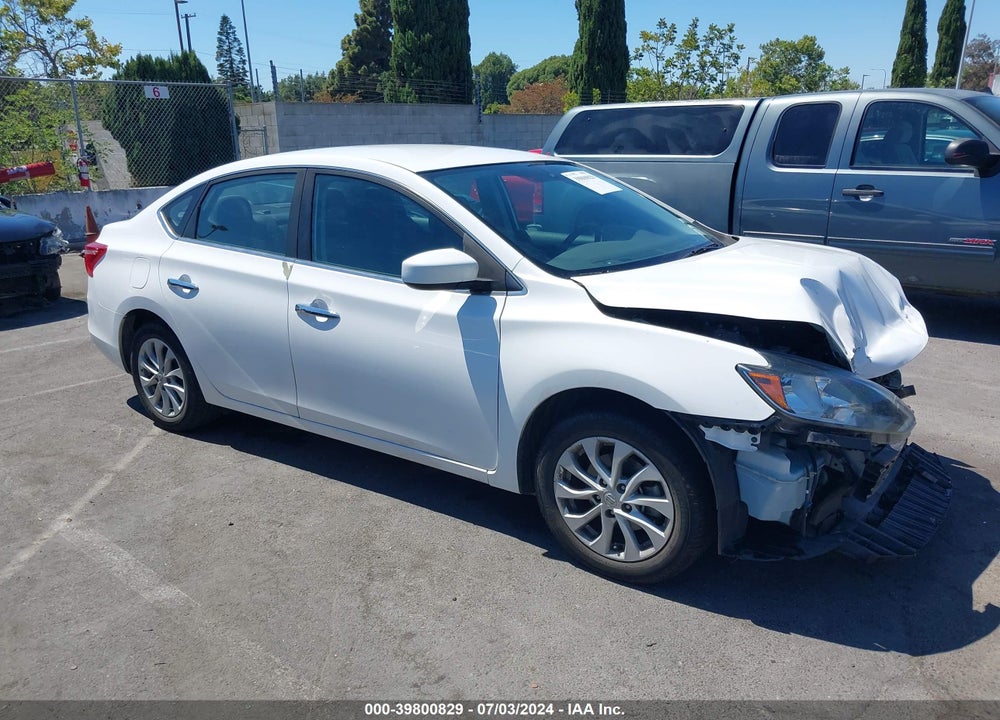 2018 NISSAN SENTRA SV VIN: 3N1AB7AP4JL661251