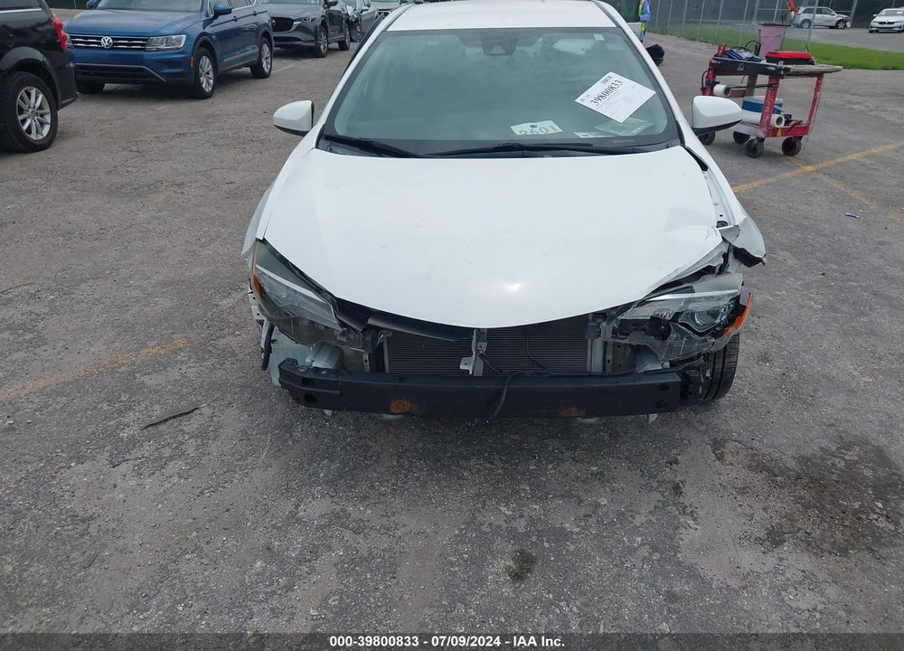 2019 TOYOTA COROLLA LE VIN: 5YFBURHE4KP880209