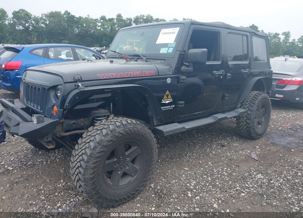2008 JEEP WRANGLER UNLIMITED SAHARA VIN: 1J8GA59118L575070