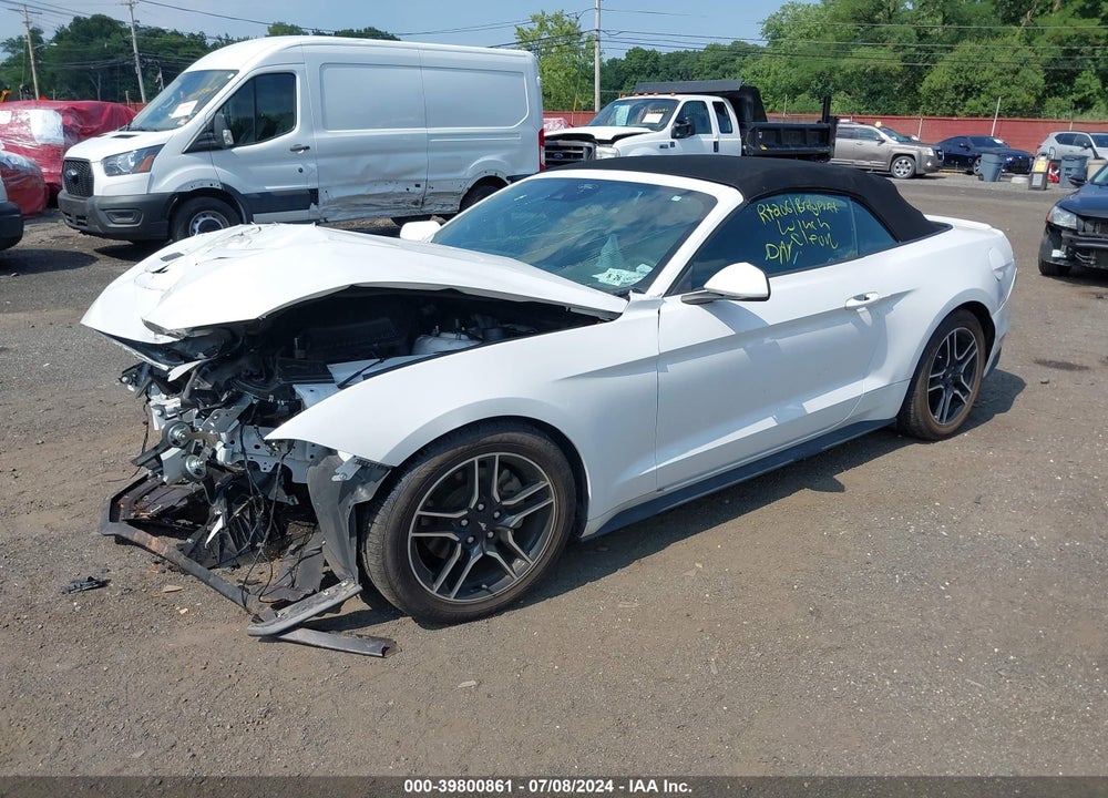 2021 FORD MUSTANG ECOBOOST PREMIUM VIN: 1FATP8UH9M5121728