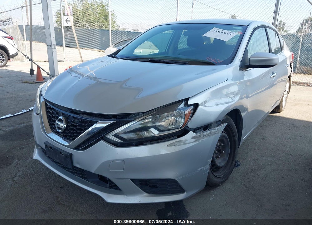 2018 NISSAN SENTRA S VIN: 3N1AB7AP9JY249314