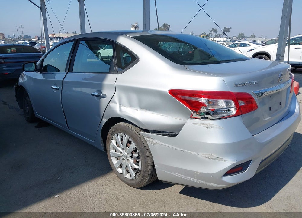 2018 NISSAN SENTRA S VIN: 3N1AB7AP9JY249314