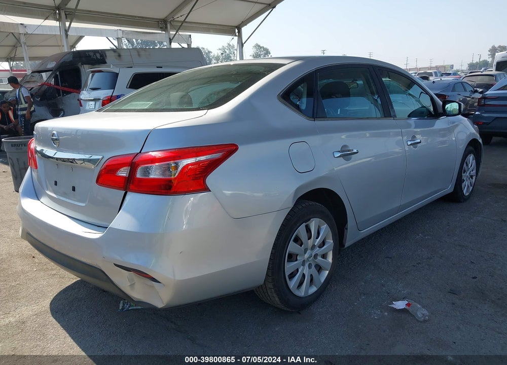 2018 NISSAN SENTRA S VIN: 3N1AB7AP9JY249314