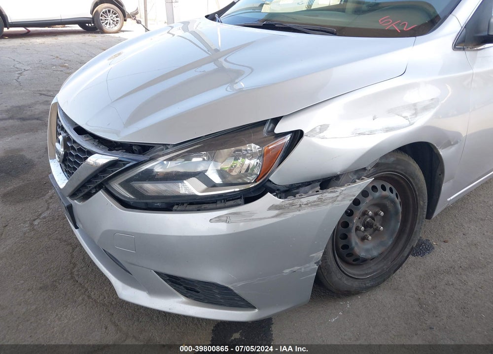2018 NISSAN SENTRA S VIN: 3N1AB7AP9JY249314