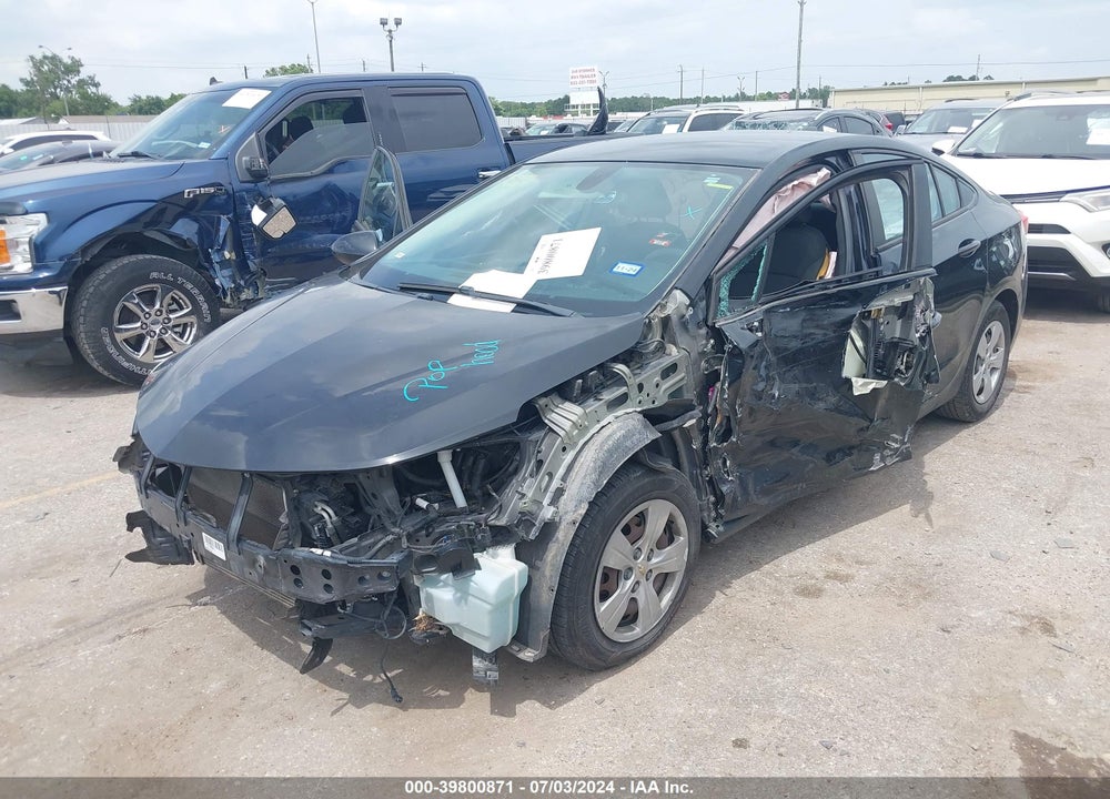 2017 CHEVROLET CRUZE LS AUTO VIN: 1G1BC5SM7H7146856