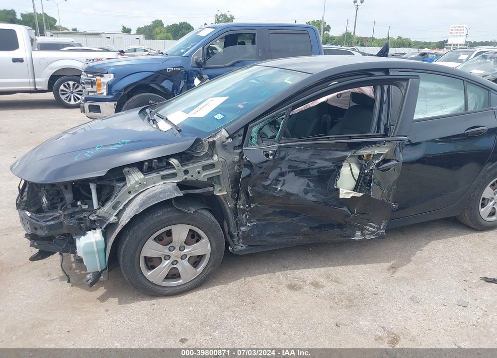 2017 CHEVROLET CRUZE LS AUTO VIN: 1G1BC5SM7H7146856