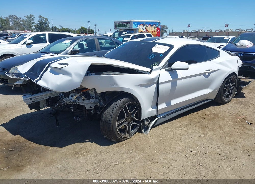 2022 FORD MUSTANG ECOBOOST FASTBACK VIN: 1FA6P8TH7N5136048