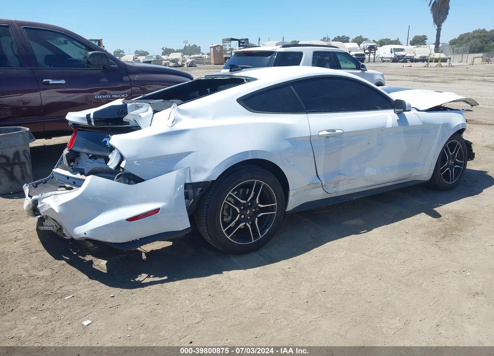 2022 FORD MUSTANG ECOBOOST FASTBACK VIN: 1FA6P8TH7N5136048