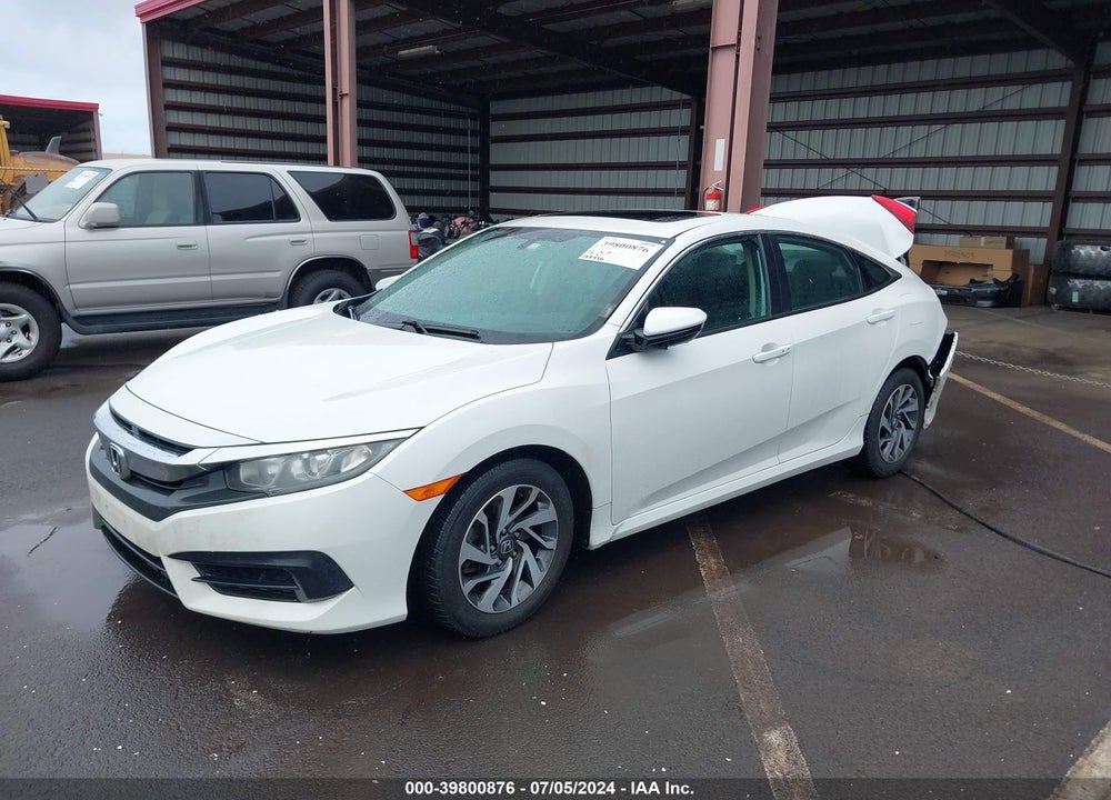 2017 HONDA CIVIC EX VIN: 19XFC2F76HE037431
