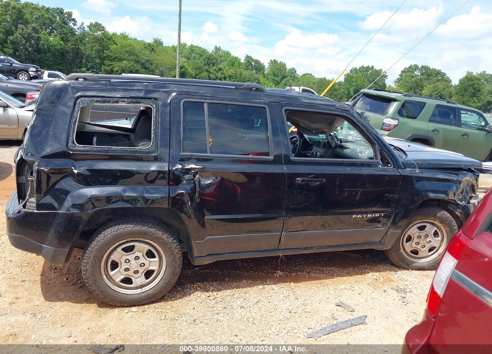 2016 JEEP PATRIOT SPORT VIN: 1C4NJRBB5GD657126