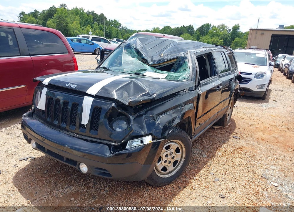 2016 JEEP PATRIOT SPORT VIN: 1C4NJRBB5GD657126