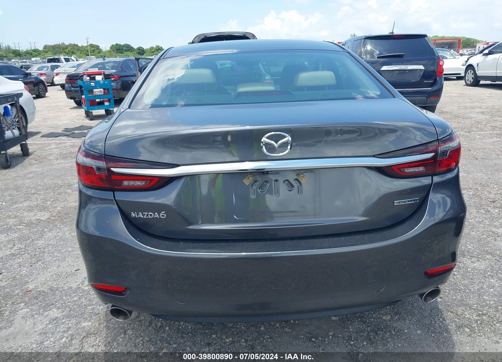 2019 MAZDA 6 TOURING VIN: JM1GL1VM2K1505882