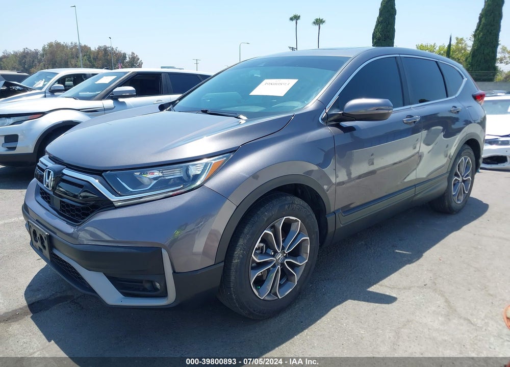 2022 HONDA CR-V 2WD EX-L VIN: 5J6RW1H80NA009394