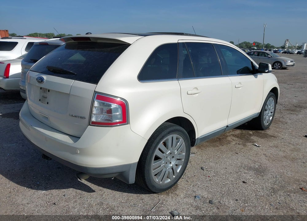 2008 FORD EDGE LIMITED VIN: 2FMDK39C88BB03098